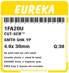 1FA20 - Cut Screw -1FA20_Label_T